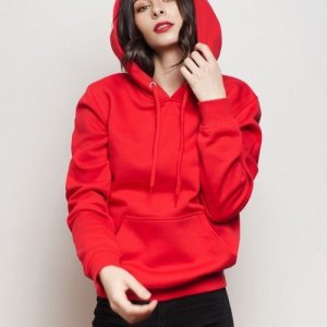 Unisex Fleece Red Blood Hoodie