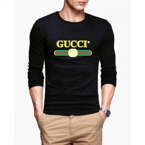 Black Gucci Sweat Shirt For Men and Women